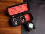 Custodia da Viaggio per Orologi | Porta Orologi Rigido con Cuscino Sagomato | Protezione Superiore per Orologi in Viaggio 5