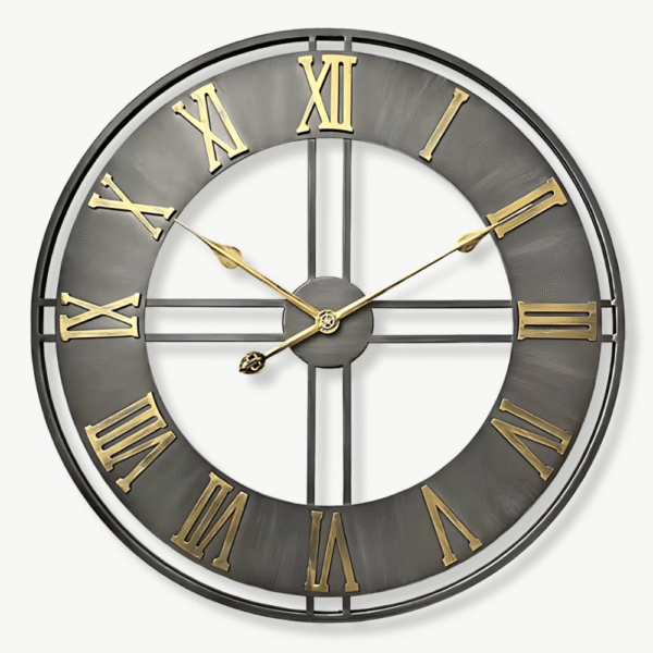 Grande Orologio da Parete Industriale