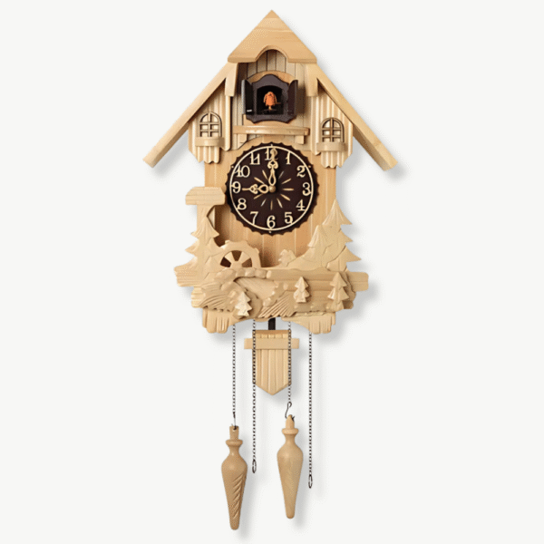 Orologio a Cucù in Legno di Lusso