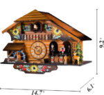 Orologio Cucù Chalet in Legno - immagine 6