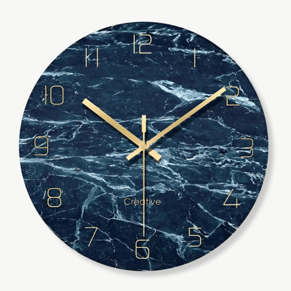orologio da parete design in vetro