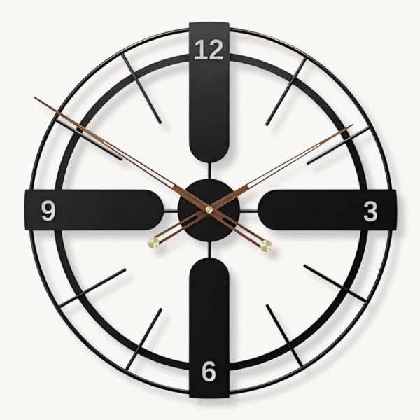 Orologio da Parete Design Incrociato