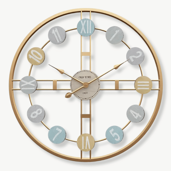 Orologio da parete design retrò 3D