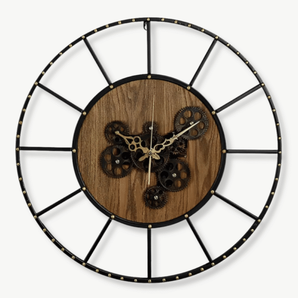Orologio da Parete di Design a Ingranaggi