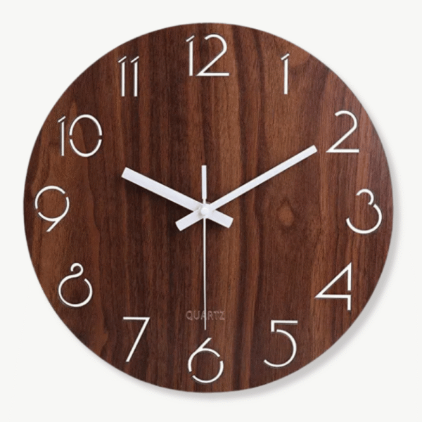 Orologio da Parete in Legno Classico