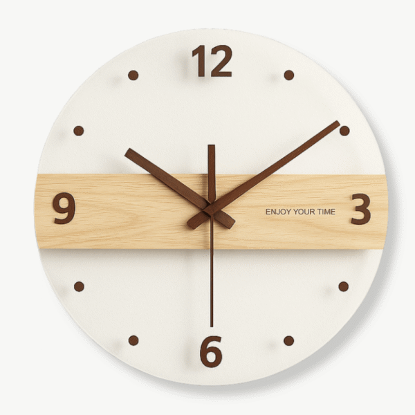 Orologio da Parete in Legno e Acrilico