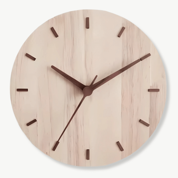 Orologio da Parete in Legno Minimalista