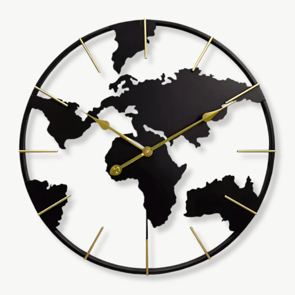 Orologio da parete Mappa del Mondo