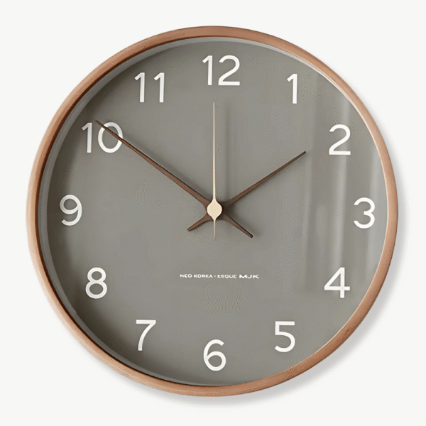 Orologio da Parete Nordico in Legno Massello
