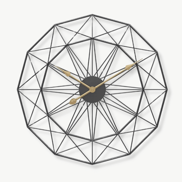 Orologio da Parete Nordico in Metallo