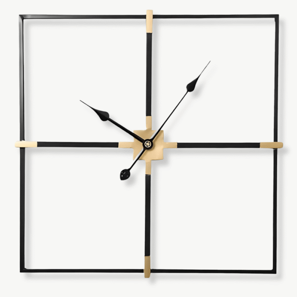 Orologio da Parete Quadrato dal Design Minimalista