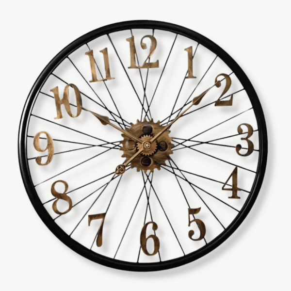 Orologio da Parete Ruota Vintage Ingranaggi