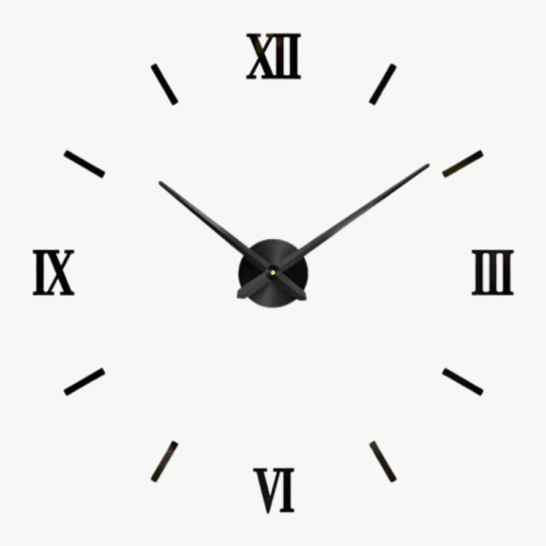 Orologio da Parete Stickers 3D