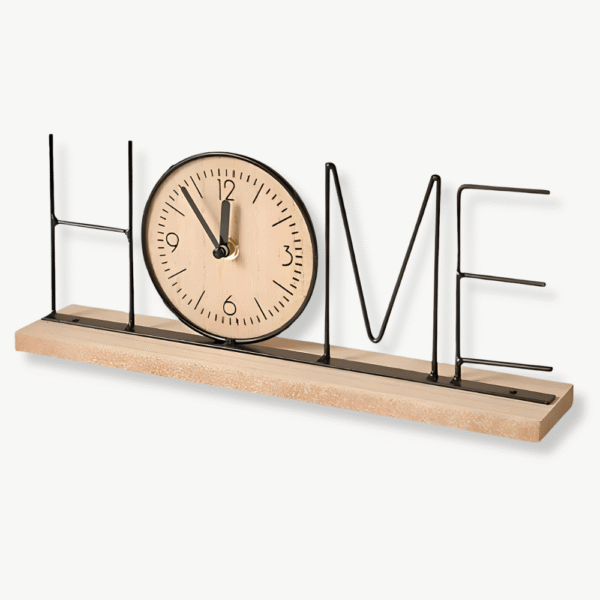 Orologio da Tavolo Design Industriale Parola HOME