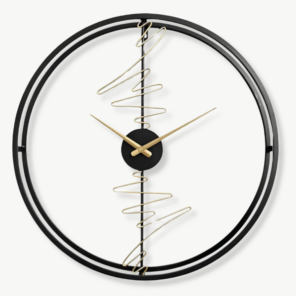 Orologio Design Cerchio Dettagli Astratti