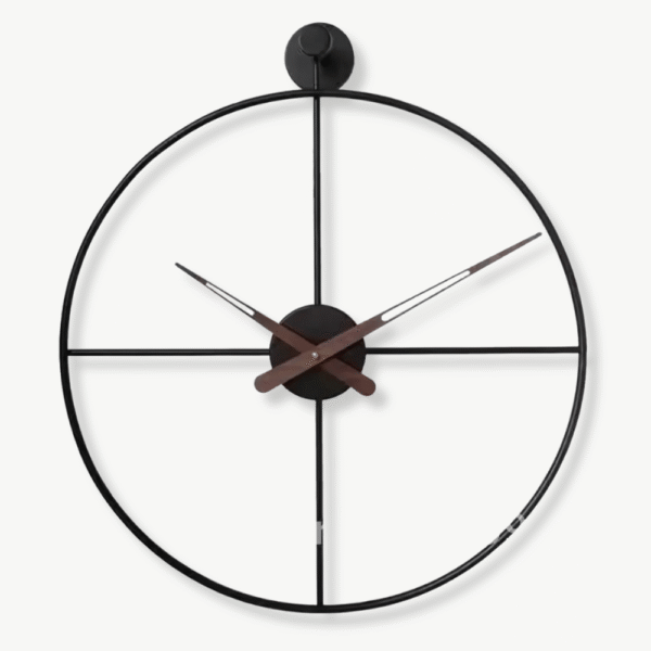 Orologio Design Cerchio Incrociato