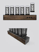 Orologio Nixie Legno Vintage - immagine 6
