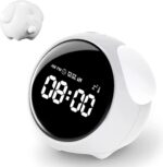 Sveglia Digitale Bambini | Orologio LED Intelligente con Funzione Snooze | Design Carino per un Risveglio Dolce 2