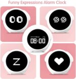 Sveglia Digitale Bambini | Orologio LED Intelligente con Funzione Snooze | Design Carino per un Risveglio Dolce 4